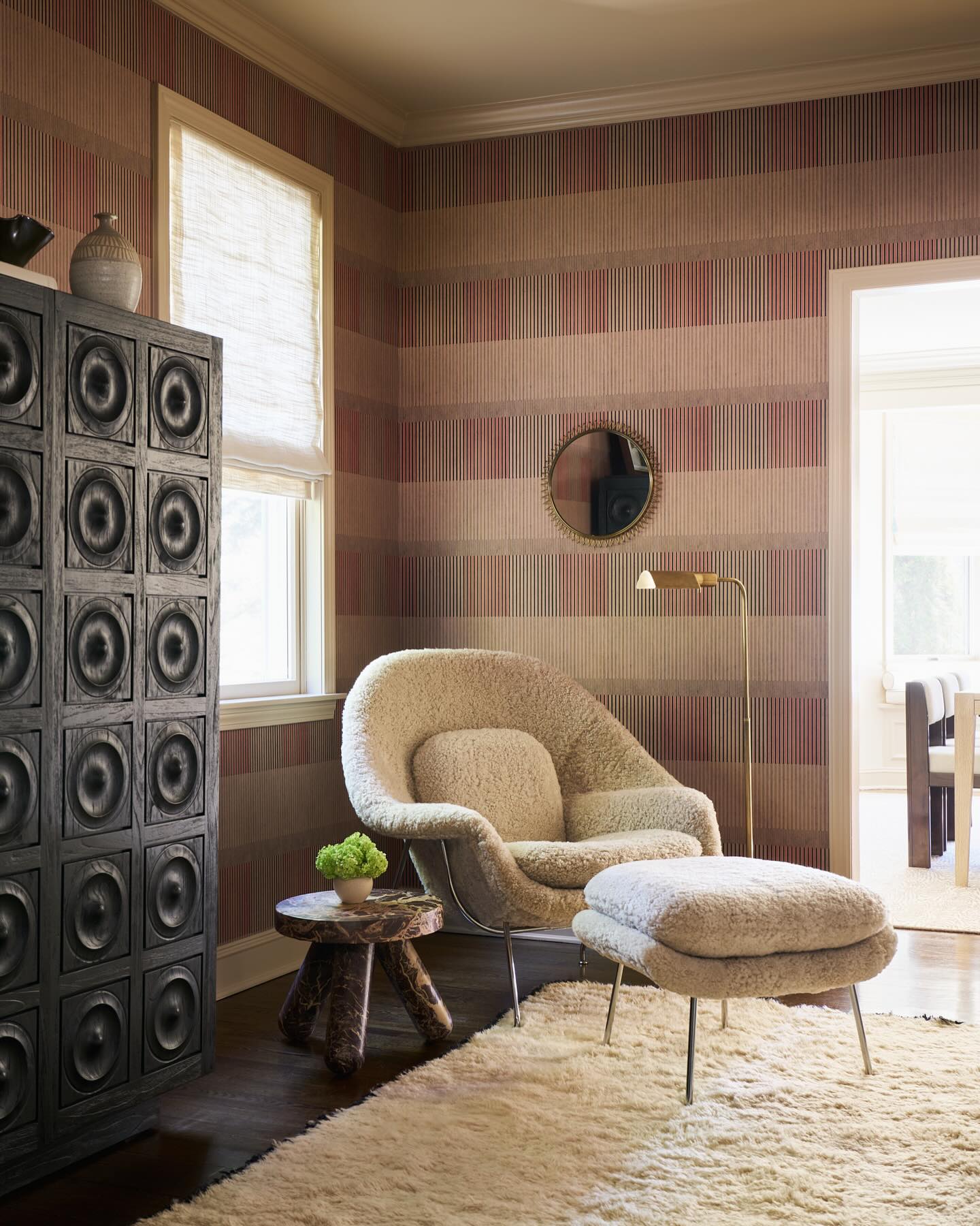 Jaxx 2-Piece Green Marble Side Table Set + Reviews | CB2