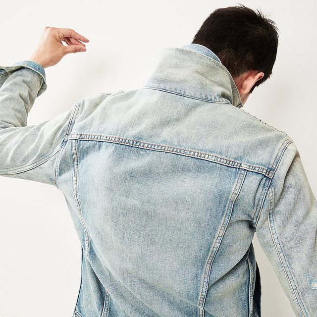 The best from day one. Even better with age. Tap to shop the Icon denim jacket. #GapDenim