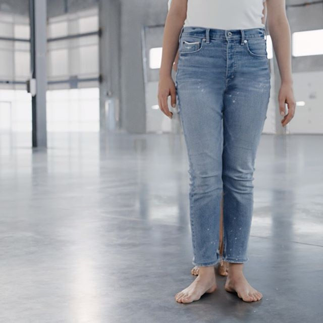 The cheekiest pair we've ever made. Cut to hug you in all the right places. Get into the new Cheeky Straight jean: link in bio. #GapDenim