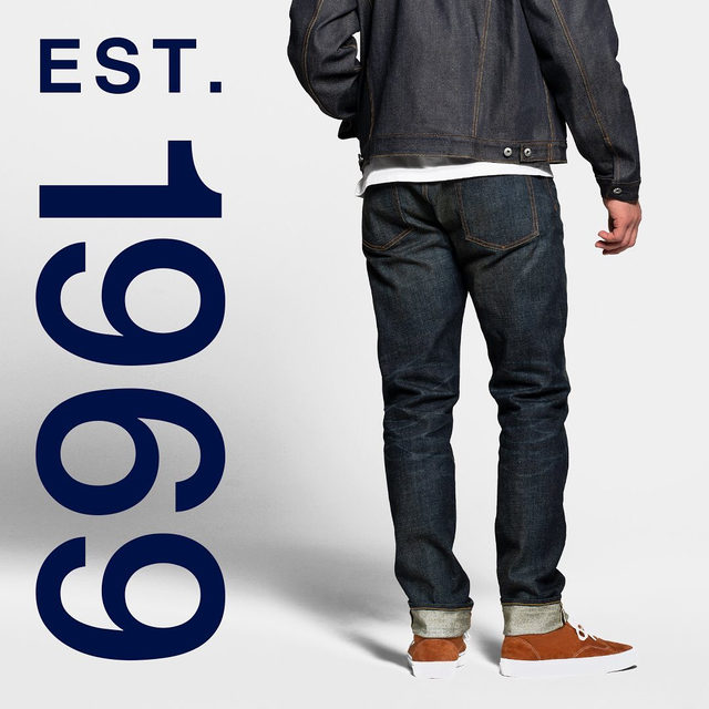 Introducing our new 1969 Premium denim. With an authentic Japanese Selvedge edge and details made to last. Hands down, the best denim out there. Tap to shop the look. #GapDenim
