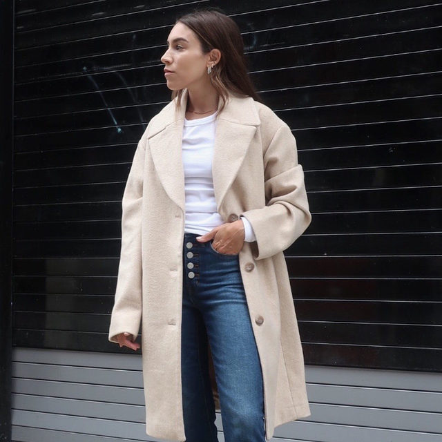 On our list: a wool overcoat to wear on repeat. Tap to make it yours.