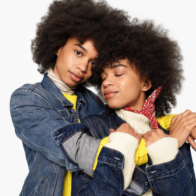 Because we look best when we’re together. Tap to shop holiday favorites to gift your favorite people — so they don’t have to borrow yours. #GiveGap #GapDenim