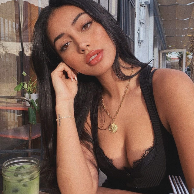 love you so matcha 🍵 @wolfiecindy in the shelby dress available on @revolve - shop with our link in bio #superdown