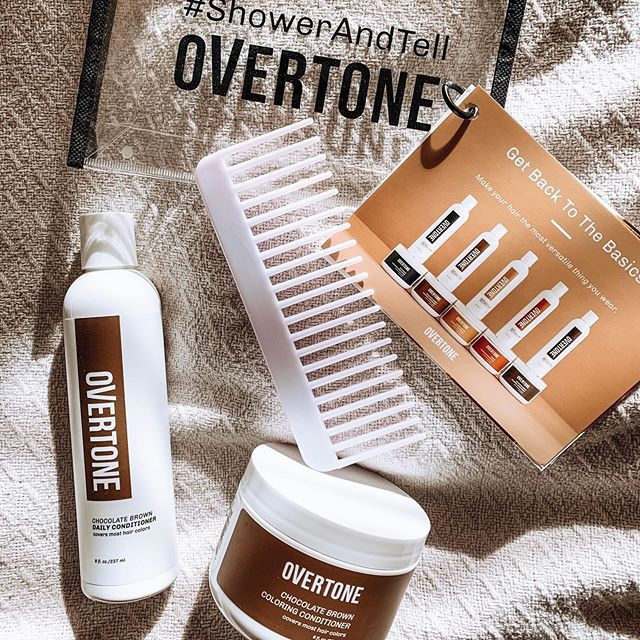Chocolate Brown Daily Conditioner oVertone Haircare