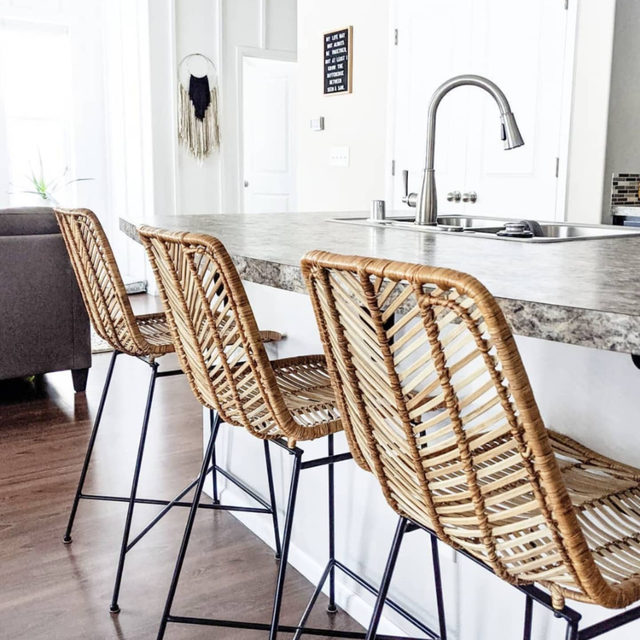 Boho bar stools world market discount