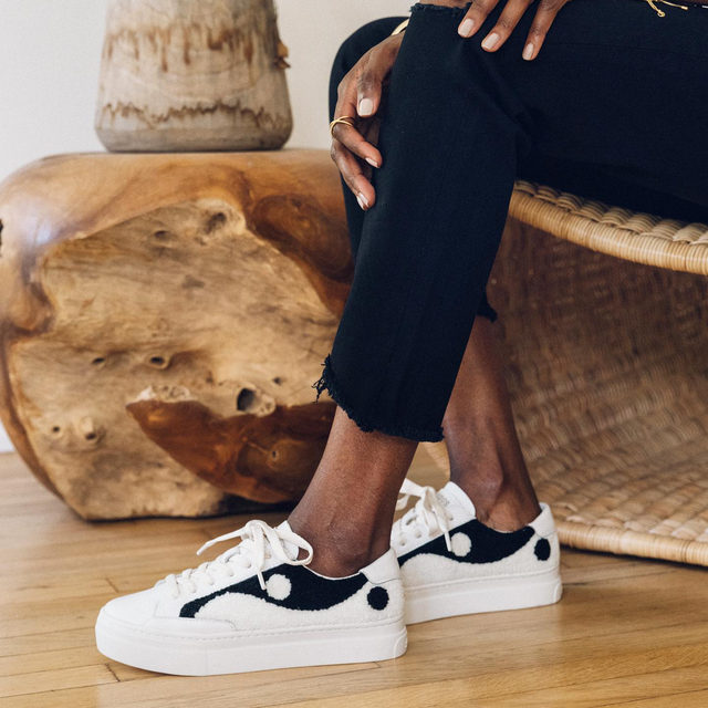 soludos yin yang platform sneaker