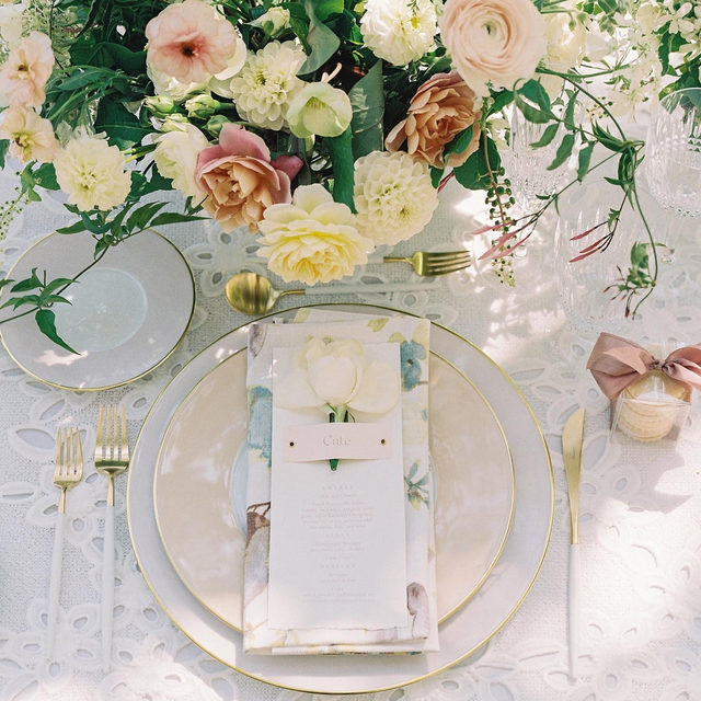 Grace White Overlay - Linen Rentals | Wedding Table Linen, Runners, Chair Covers | BBJ La Tavola
