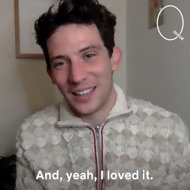 The Queen & The Prince. Two first-time @goldenglobes winners and friends @anyataylorjoy and @joshographee on the last thing they watched on Netflix. Hit the link in bio to read both their Queue & As.