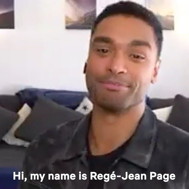 Queue & A with @sagawards nominee @regejean on bringing the Duke to life in @bridgertonnetflix, his starring turn as Little Drummer Boy, and the last thing he watched on Netflix.