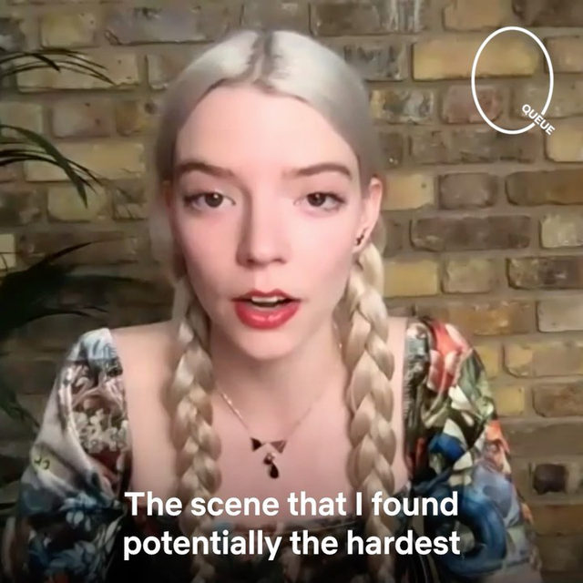 Anya Taylor-Joy walks us through the most challenging scene to film in her @sagawards nominated performance as Beth Harmon in The Queen’s Gambit. Read the full Queue & A with @anyataylorjoy at link in bio.