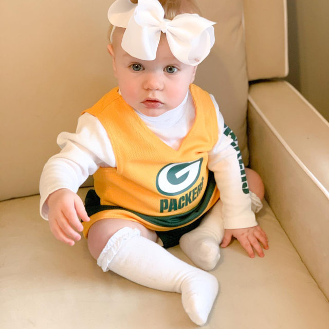 Packers Baby Girls Jumper Set