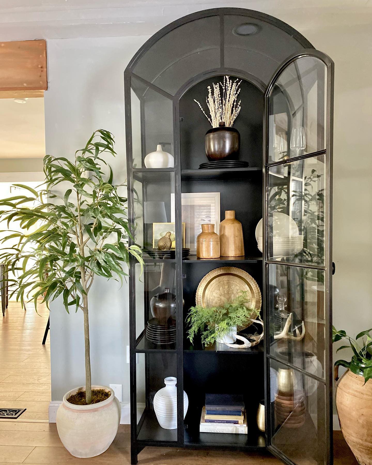 Ventana Glass Display Crate & Barrel