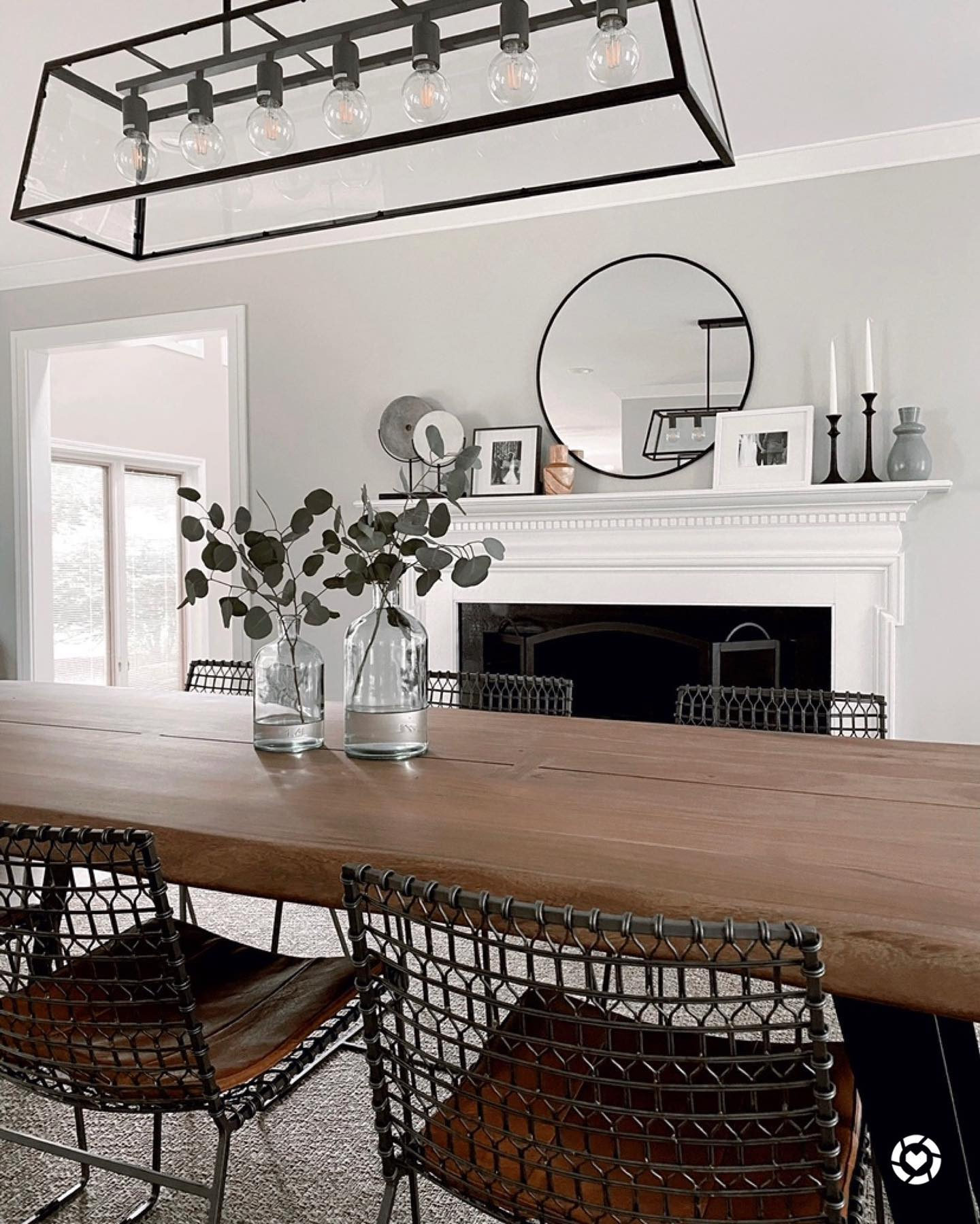 Tig Metal Dining Chair Crate & Barrel