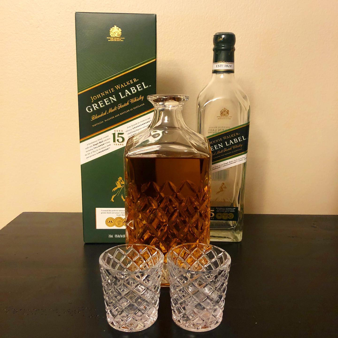 Hatch Cut Glass Decanter + Reviews Crate & Barrel Canada