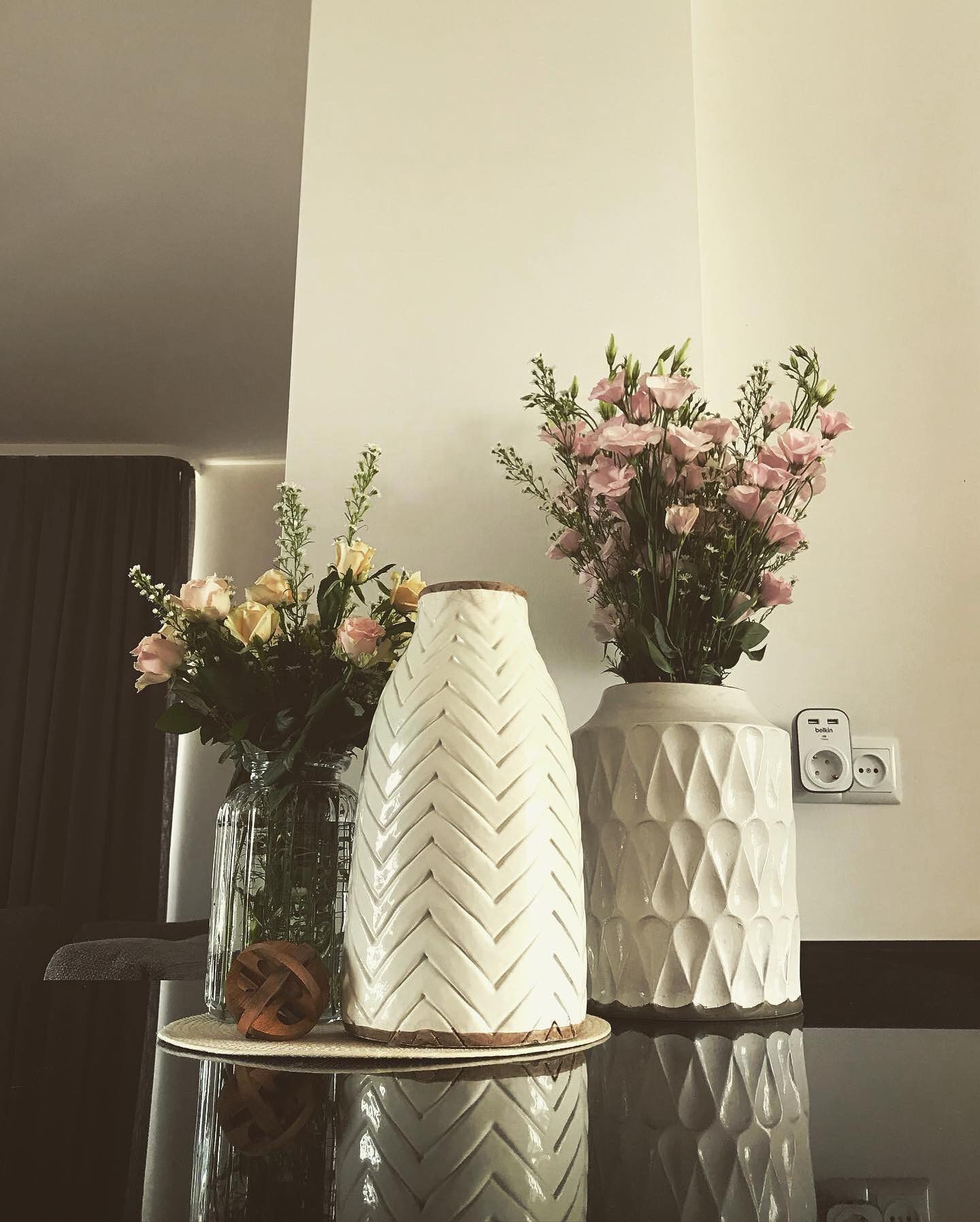 Adra Vase 20" Crate & Barrel