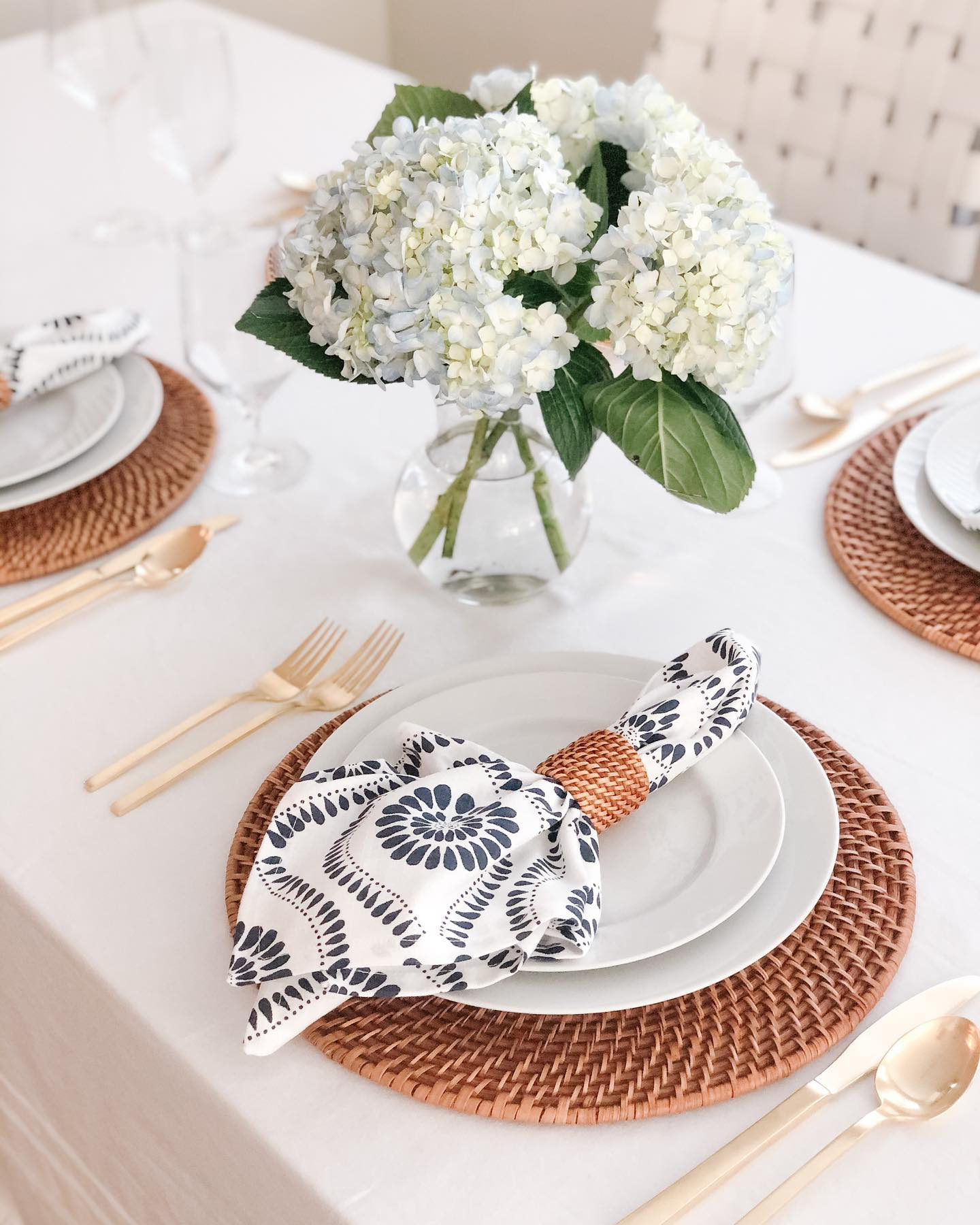 Artesia Honey Woven Rattan Round Placemat + Reviews Crate & Barrel Canada