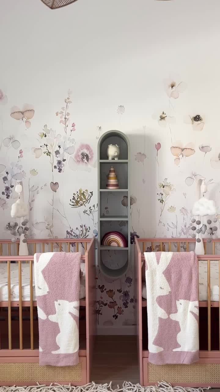 Mallory Kids Large Sage Green Wall Shelf + Reviews Crate & Kids