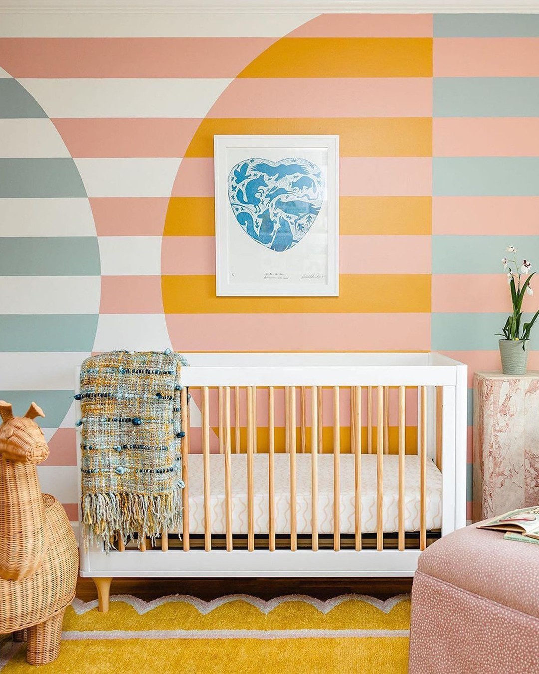 Babyletto Lolly Natural 3-in-1 Wood Convertible Baby Crib with  