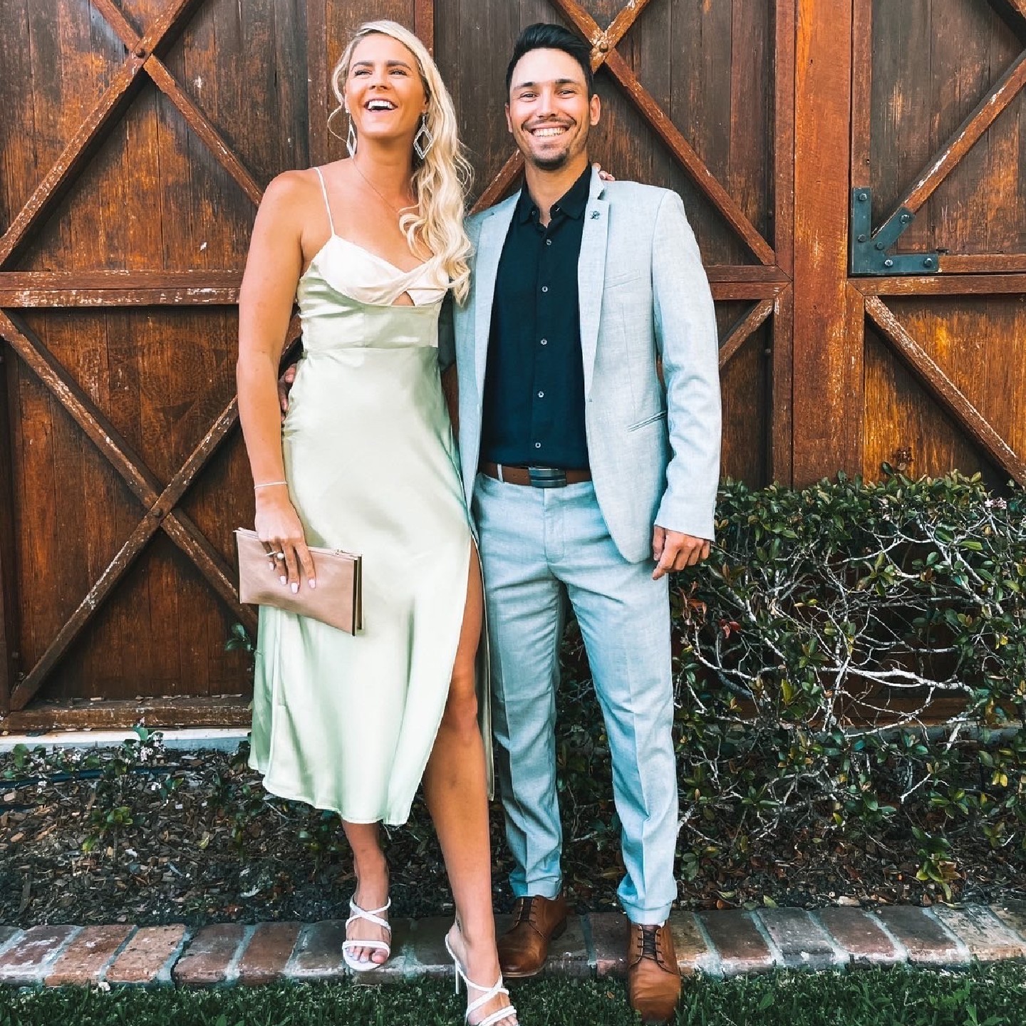 Seeing green 🤩  @joelrintala spotted wearing the Latrell Suit #ydaustralia