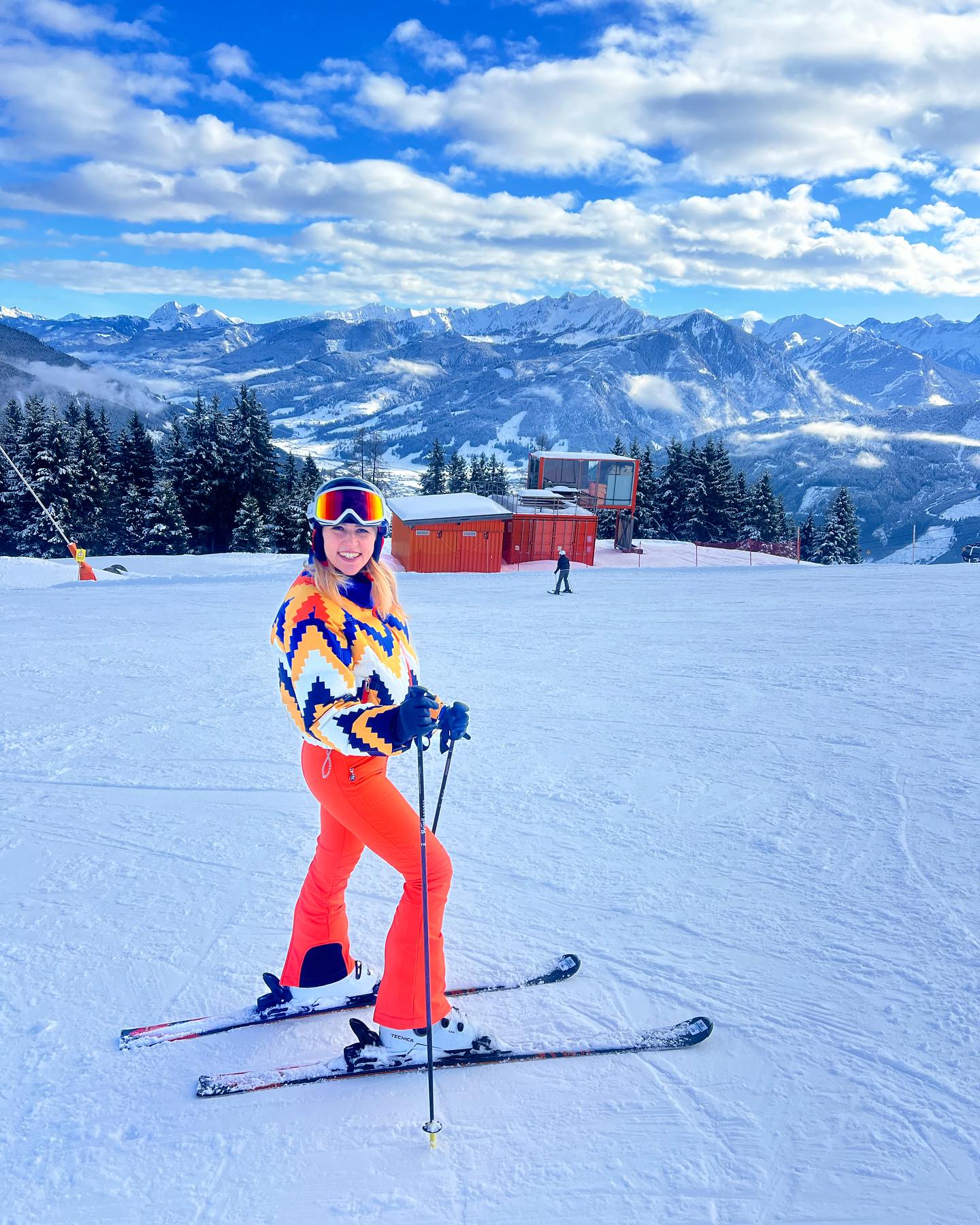 High-Waist Aurora Flare Ski Pant | Perfect Moment