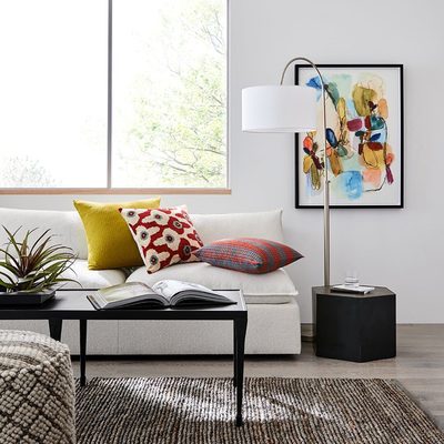 Geo Low Burnt Oak Bunching Table - image 16 of 17