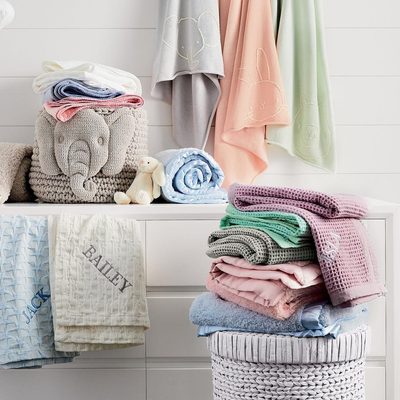 Comfy Critter Grey Elephant Baby Stroller Blanket - image 7 of 8