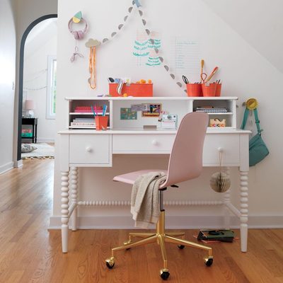 Jenny Lind Dark Ash Wood Kids Desk Hutch - image 6 of 9