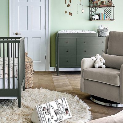 Stay Cool Cozy Bunny 100% Organic Cotton Baby Crib Fitted Sheet - image 7 of 8