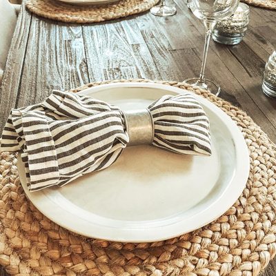 Aria Silver Napkin Ring - image 6 of 7