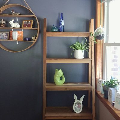 Strut Espresso Mango Wood Bookcase - image 8 of 10