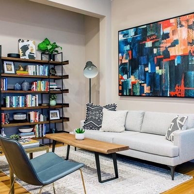 Beckett Grey Wash 6-High Bookshelf - image 9 of 10