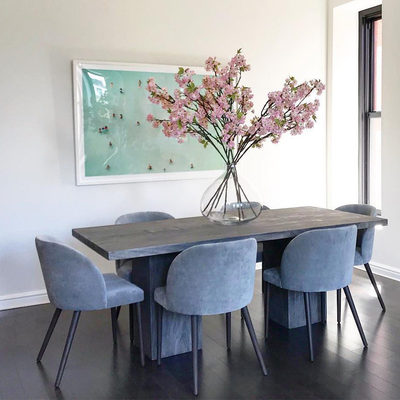 Camille Mist Italian Dining Chair - image 15 of 16