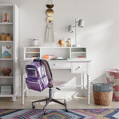 Jenny Lind Dark Ash Wood Kids Desk Hutch - image 5 of 9