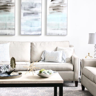 Parsons Concrete Top/ Stainless Steel Base 48x28 Small Rectangular Coffee Table - image 8 of 10