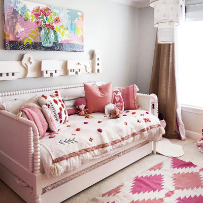 Kids White Twin Trundle Bed - image 12 of 13