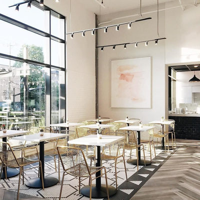 Alpha Black Metal Chair - image 8 of 11