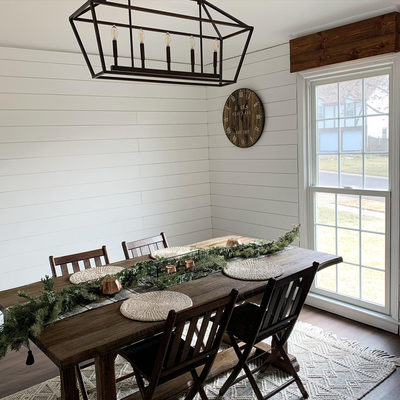 Round Whitewashed Water Hyacinth Placemat - image 10 of 11