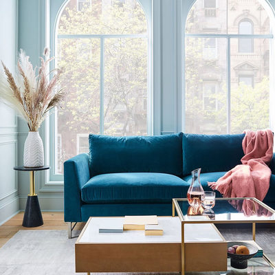 Leni Black Marble Drink Table - image 12 of 14