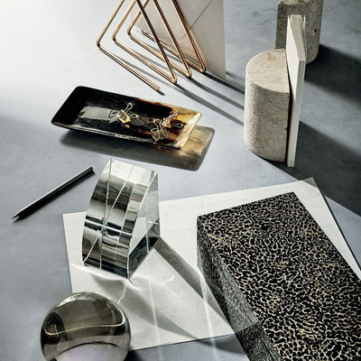 Modern Curved Crystal Glass Bookend - image 12 of 13