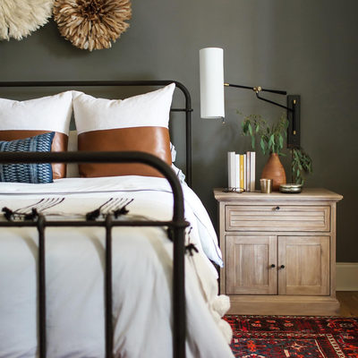 Odin Iron Large Pendant Mirror - image 10 of 11