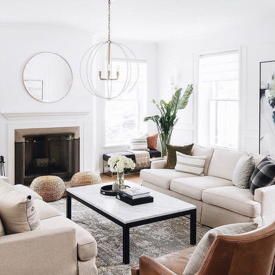 Parsons Concrete Top/ Stainless Steel Base 48x28 Small Rectangular Coffee Table - image 7 of 10