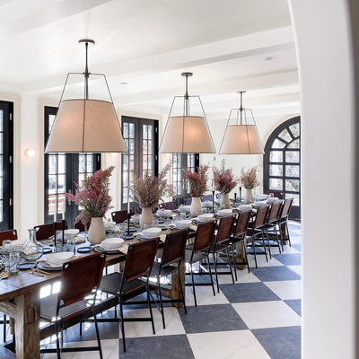 Laredo Brown Leather Dining Chair - image 15 of 16