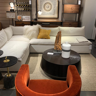 Sculpt Velvet Accent Chair - image 7 of 8