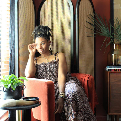 Leni Black Marble Drink Table - image 10 of 14