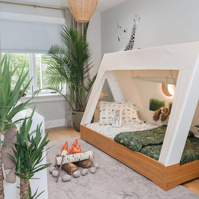 Organic Roxy Marj Woodland Animal Toddler Pillowcase - image 9 of 10