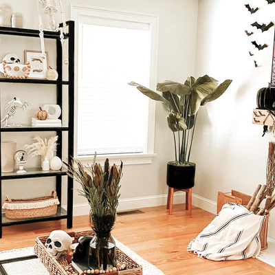 Pilsen White Bookcase with Glass Shelves - image 16 of 17