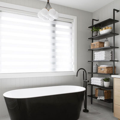 Stairway 96" White Metal Wall Mount Bookcase - image 9 of 12