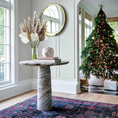 Eros Hand-Knotted Red and Blue Wool Area Rug 13'x18' - image 11 of 10