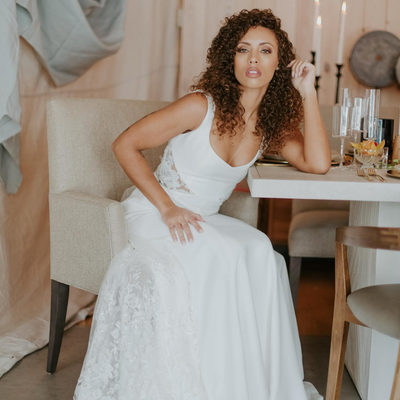 Dunewood Whitewashed Dining Bench - image 11 of 13