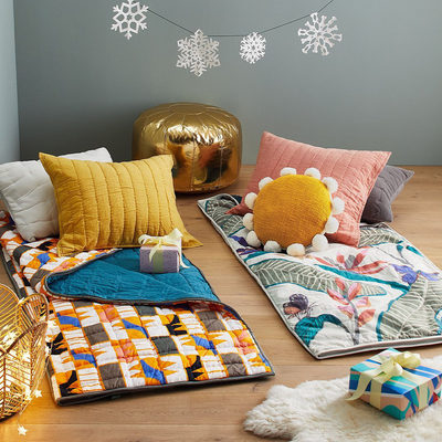 Linen Yellow Kids Pillow Sham - image 3 of 6